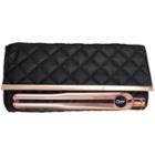 Generic Value Products Gvp Rose Gold Chrome Print Ceramic Flat Iron Gift Set