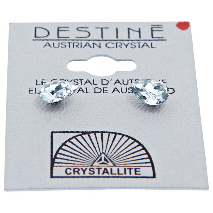 Crystallite Destine Teardrop Earrings