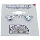 Crystallite Destine Teardrop Earrings