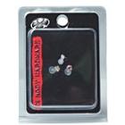 Pacific Piercing Supply X8 Body Hardware Stainless Steel Daisy Polycarbonate Pop-in Labret