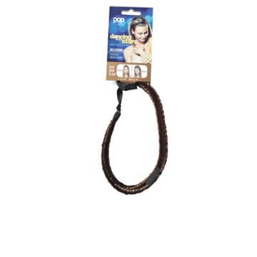 Dancing With The Stars Bellissima Braided Headband Chocolate Copper