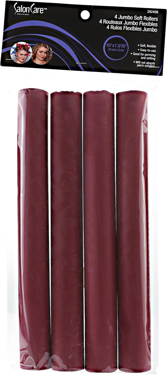 Salon Care Jumbo Soft Rollers 1 1/4 Inch