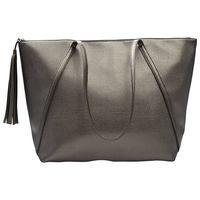 Sally Gunmetal Grey Holiday Haircare Tote