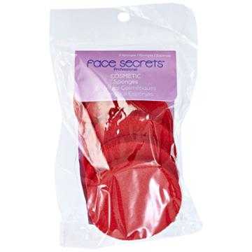 Face Secrets Red Cosmetic Sponges