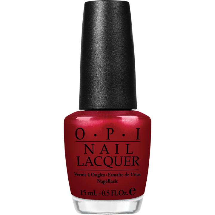 Opi Nail Lacquer Danke-shiny Red