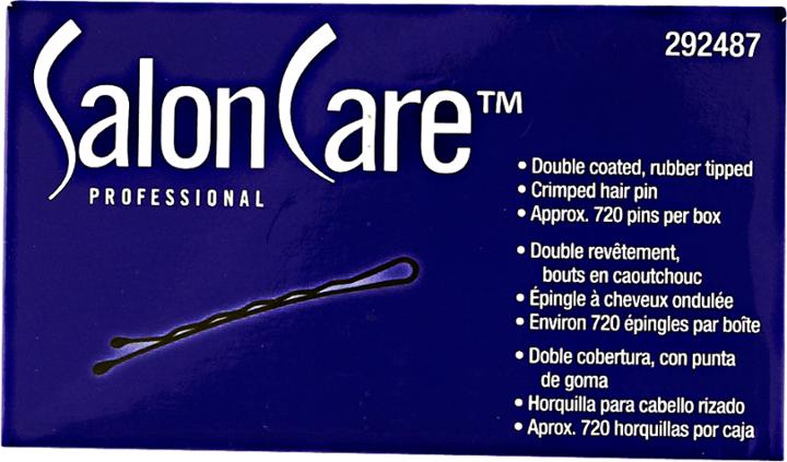 Salon Care Professional Supreme Black Bobby Pins