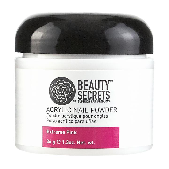 Beauty Secrets Extreme Pink Acrylic Nail Powder