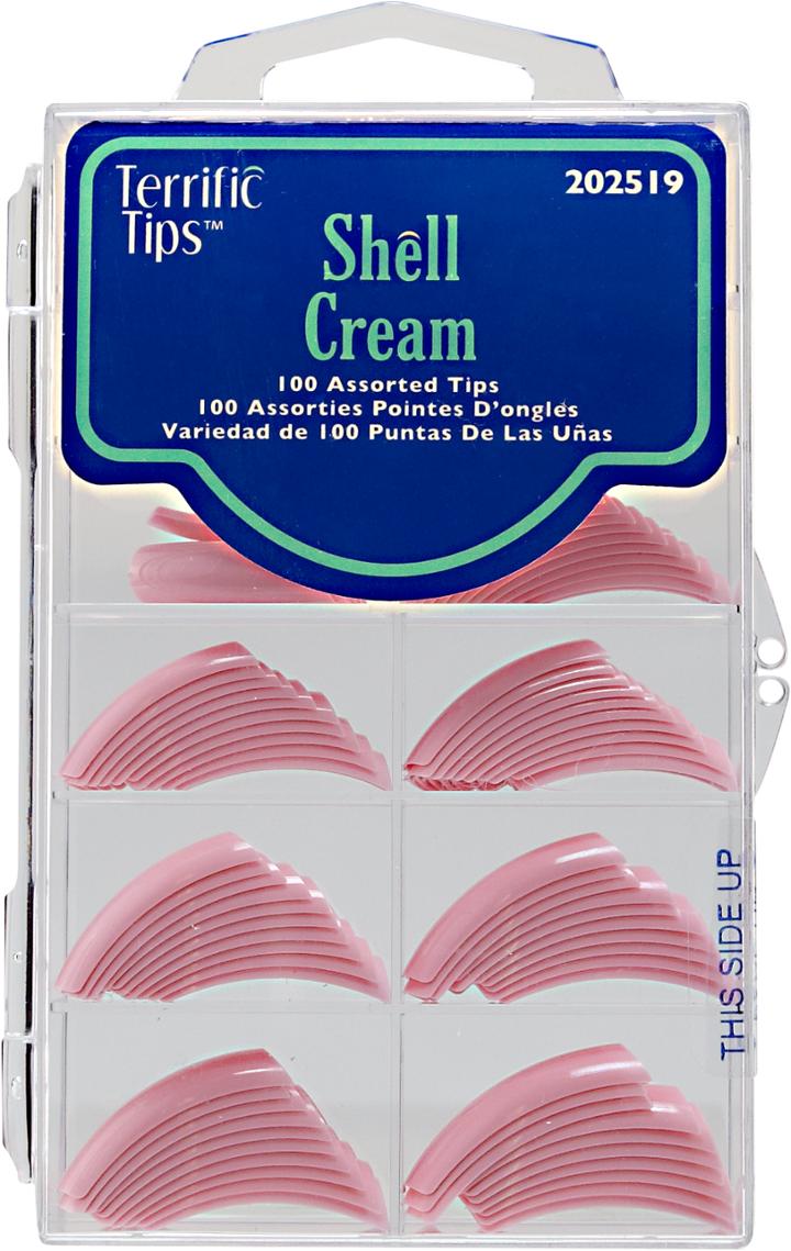 Terrific Tips Color Tips Shell Cream