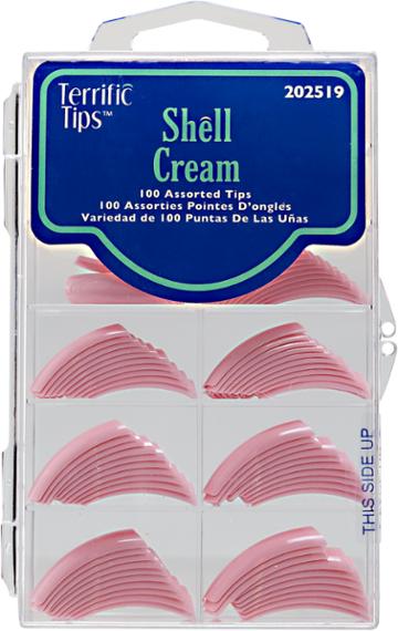 Terrific Tips Color Tips Shell Cream