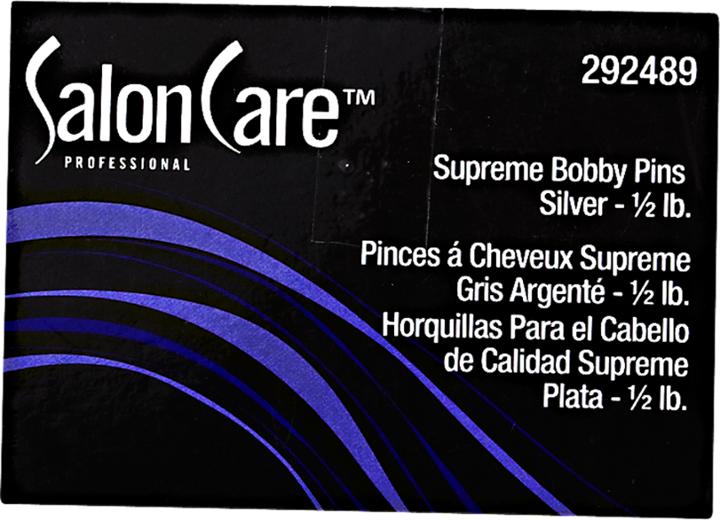 Salon Care Professional Supreme Silver Bobby Pins