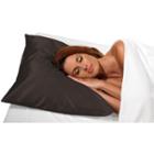 Betty Dain Black Satin Pillow Case