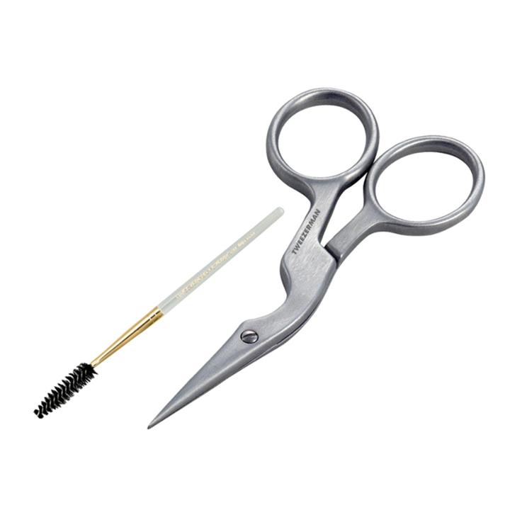 Tweezerman Brow Shaping Scissors & Brush Kit