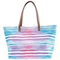 Sally Striped Tie-dye Tote