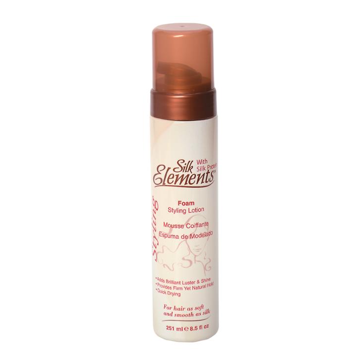 Silk Elements Foam Styling Lotion With Silk Protein