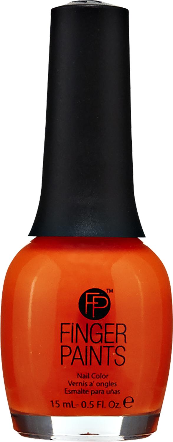 Fingerpaints Nail Color Iconic Orange Neon