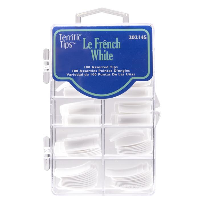 Terrific Tips Le French White Nail Tips