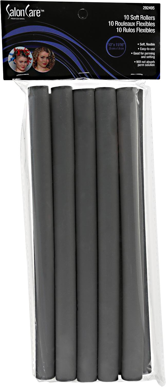 Salon Care Soft Rollers 10 Pack 3/4 Inch
