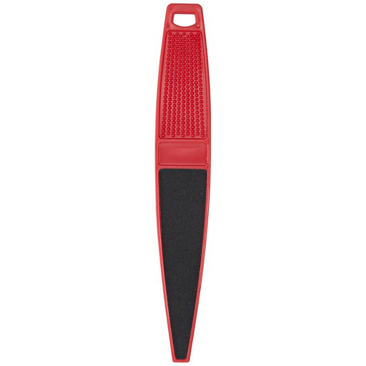 Heel To Toe Red Foot File
