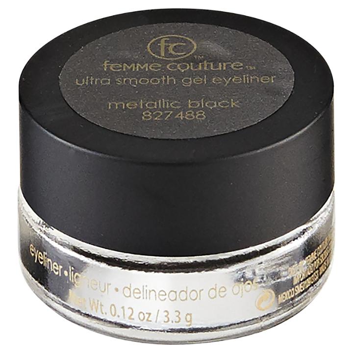 Femme Couture Mineral Effects Ultra Smooth Gel Eyeliner Metallic Black