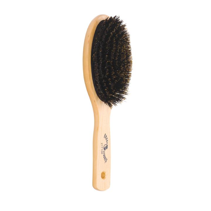 Brush Strokes Oval Boar Bristle Cushion Paddle Brush