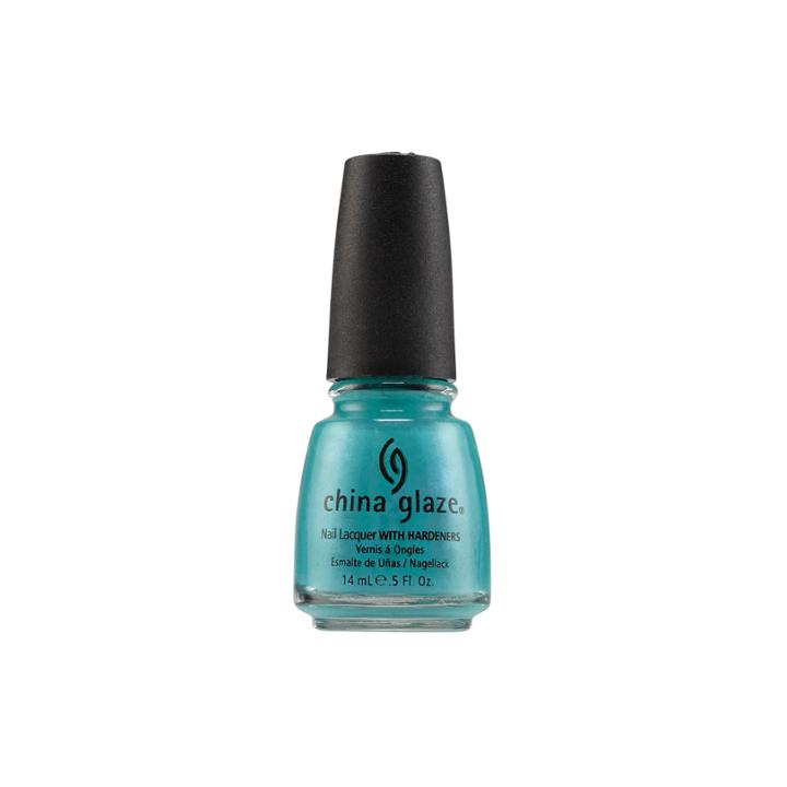 China Glaze Neon Turned Up Turquoise