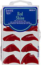 Terrific Tips Color Tips Red Shine