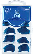 Terrific Tips Color Tips Teal Pearl