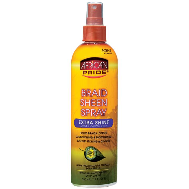 African Pride Braid Sheen Extra Spray