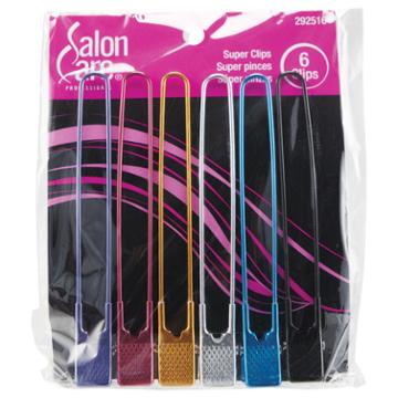 Salon Care Metal Super Clips