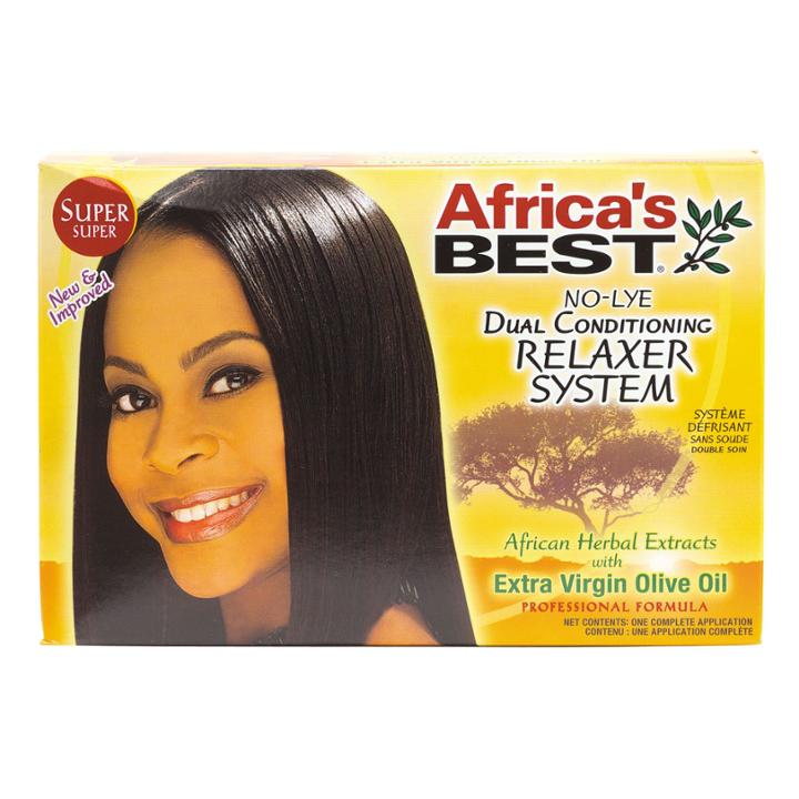 Africa's Best No Lye Super Relaxer System