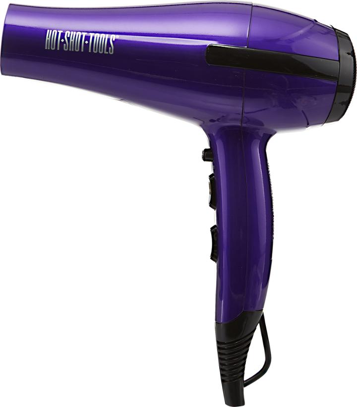 Hot Shot Tools Purple Turbo Ionic Hair Dryer