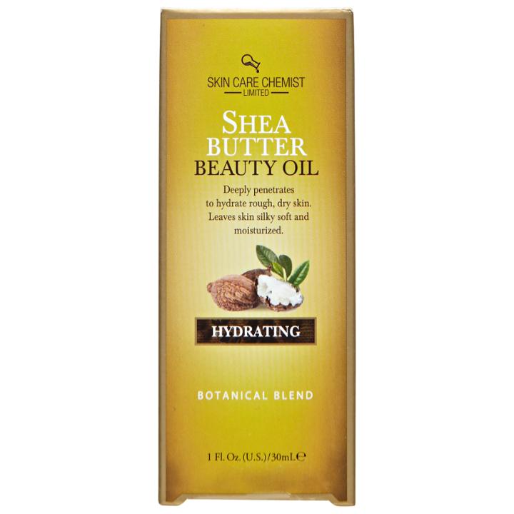 Skin Care Chemist Hydrating Shea Butter Beauty Oil