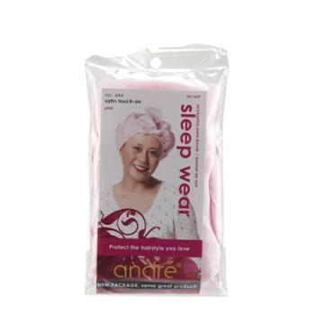 Andre Satin Touch On Pink Sleep Cap