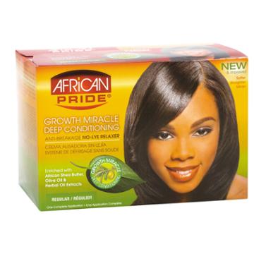 African Pride Deep Conditioning No Lye Super Relaxer System