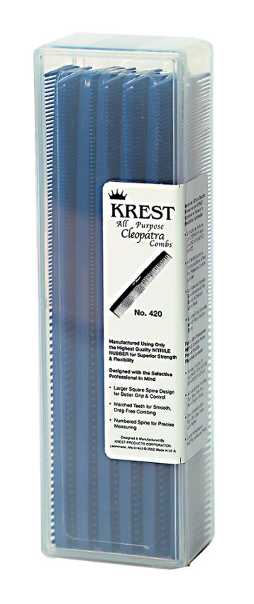 Krest Cleopatra All Purpose Blue Comb Set