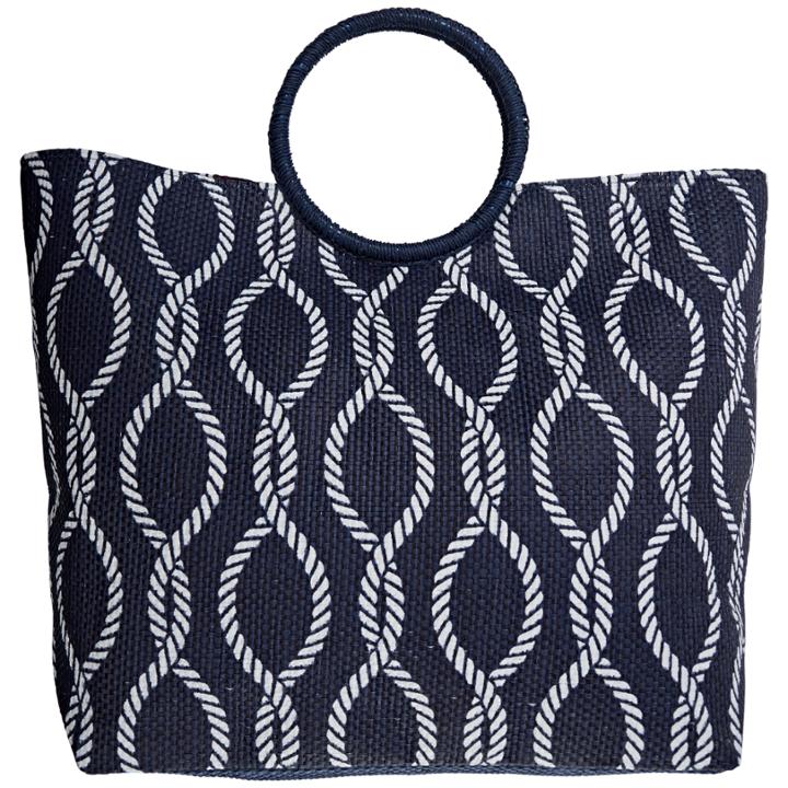 Ion Navy Rope Tote