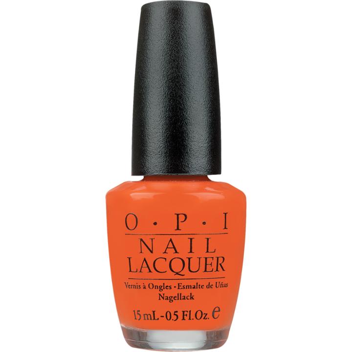 Opi Nail Lacquer Atomic Orange