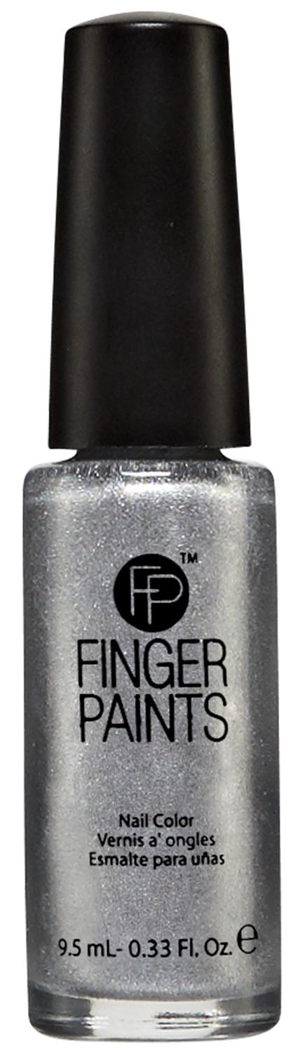 Fingerpaints Striping Polish Silver Seascape