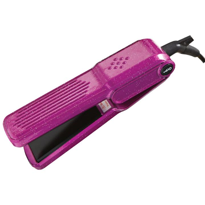 Generic Value Products Gvp Orchid Metallic Glitter Mini Flat Iron 1 1/2 Inch