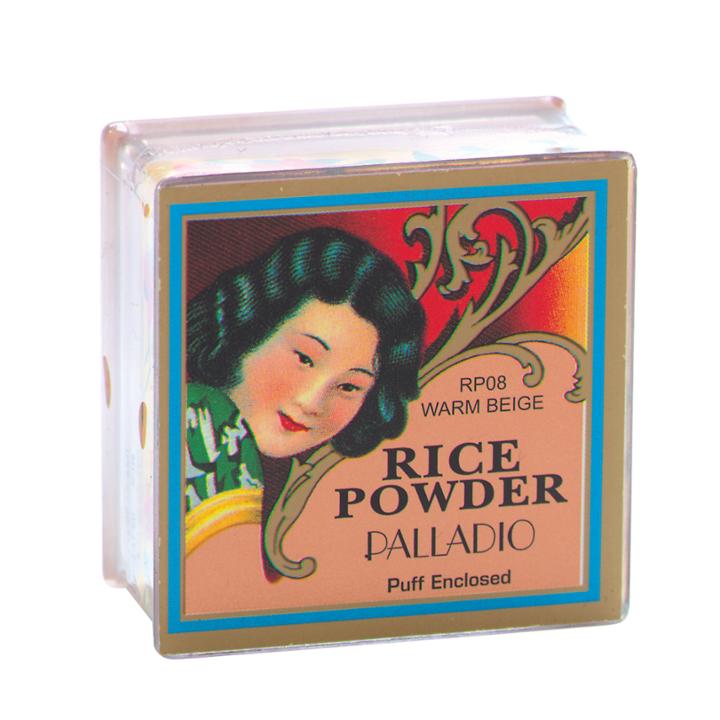 Palladio Natural Rice Loose Finishing Powder Warm Beige