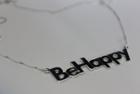 Saphirafashion Be Happy Necklace