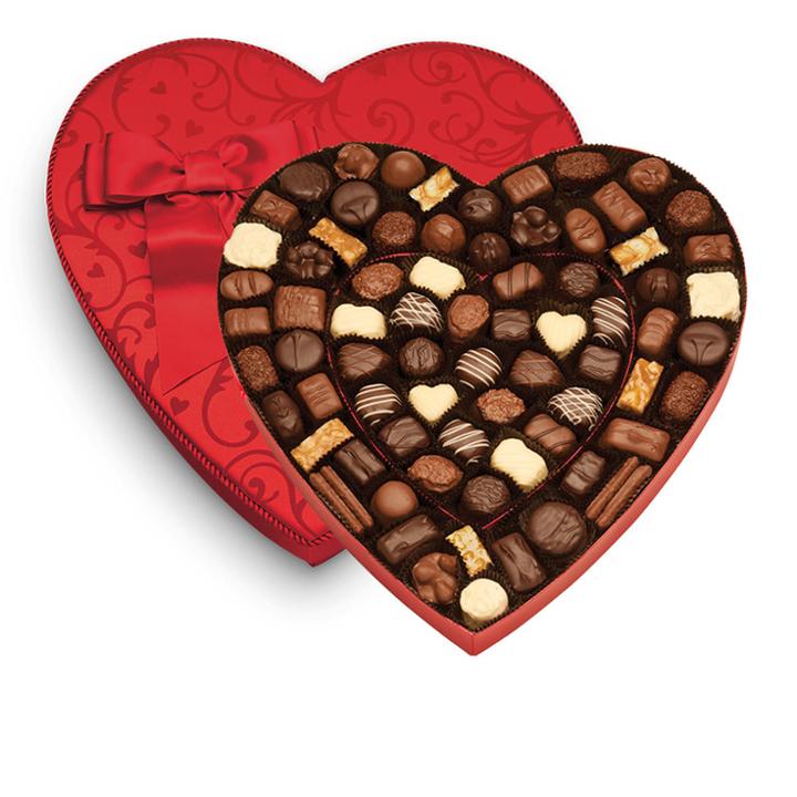 See's Candies Elegant Heart - 3 Lb 1 Oz