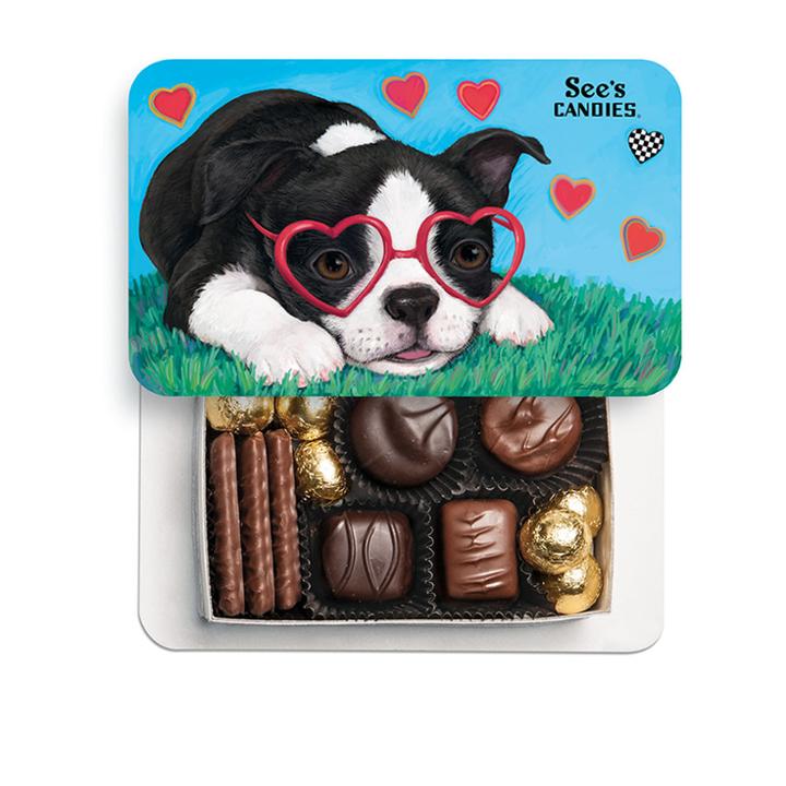 See's Candies Puppy Love Box - 4.8 Oz