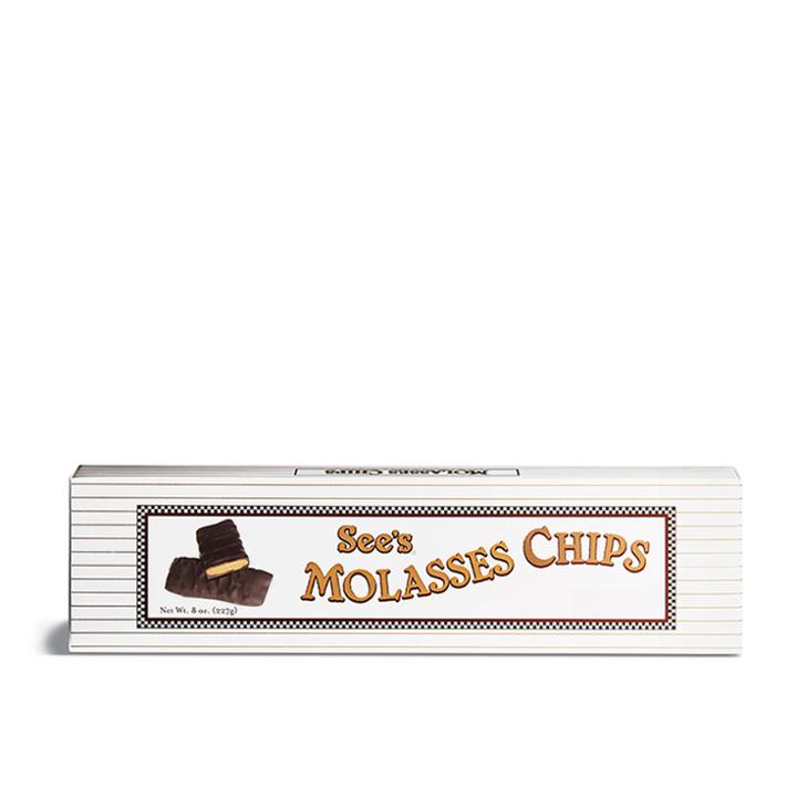 See's Candies Dark Molasses Chips - 8oz