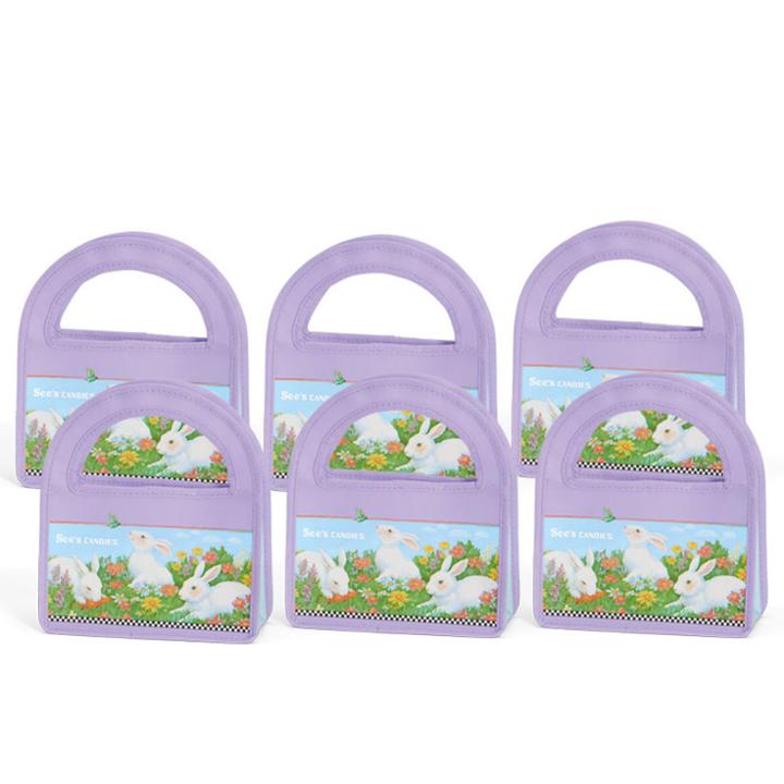See's Candies Easter Treat Bags - 6 Pack