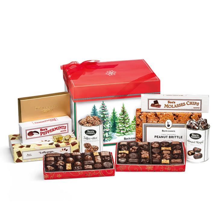 See's Candies Winter Trees Gift Pack - 8 Lb 13 Oz