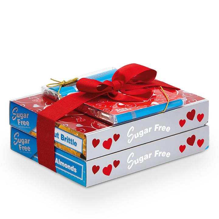 See's Candies Sugar Free Valentine Trio - 1 Lb 8 Oz