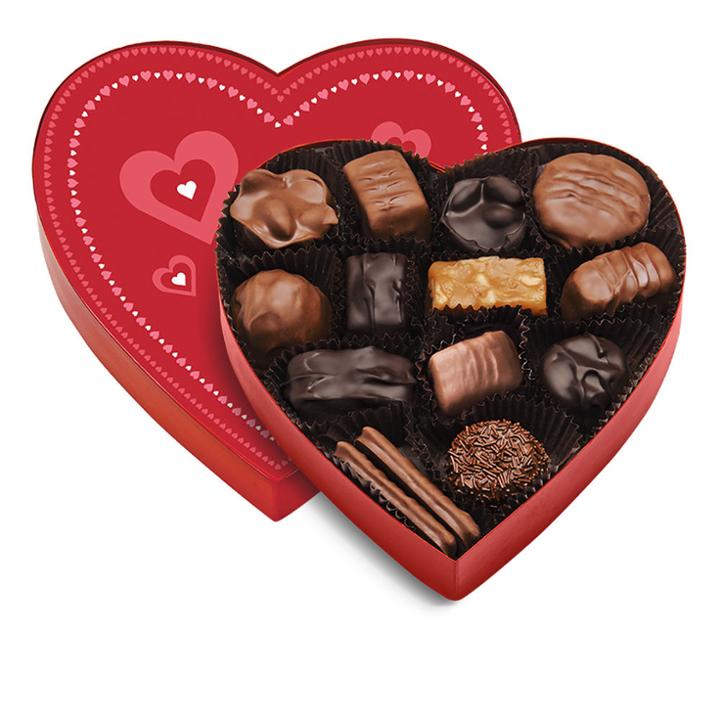 See's Candies Classic Red Heart - 8 Oz
