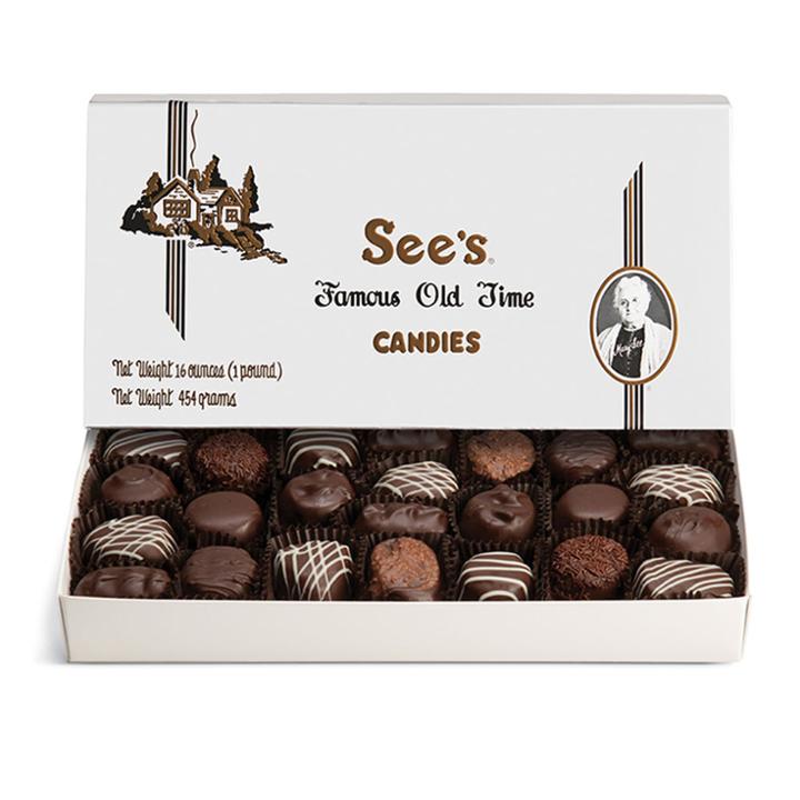 See's Candies Dark Soft Centers - 1lb