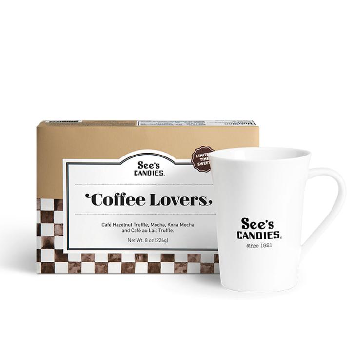 See's Candies Coffee Lovers Gift Set - 8 Oz